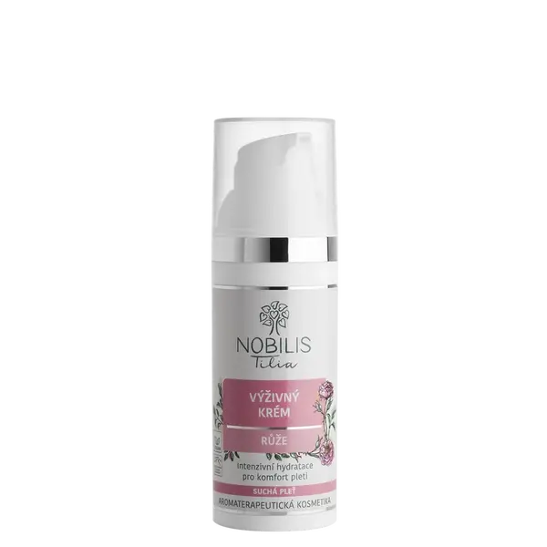 NOBILIS TILIA Výživný krém Ruže 50 ml