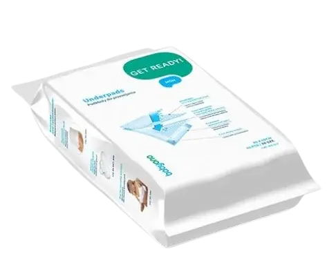 BABYONO Podložka prebaľovacia pod dieťa 40 x 60 cm 10 ks