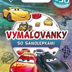 Vymaľovanky so samolepkami Autá