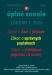 Aktualizácia I/1 2025 – daňové a účtovné zákony