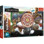 Puzzle Jak vycvičit draka Draci s akci 100 dílků