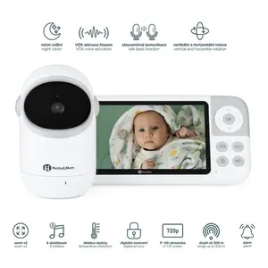 PETITE&MARS Chůvička dětská digitální EVE 5.0