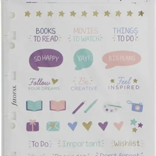 Samolepky Filofax - Expressions (multi-fit)