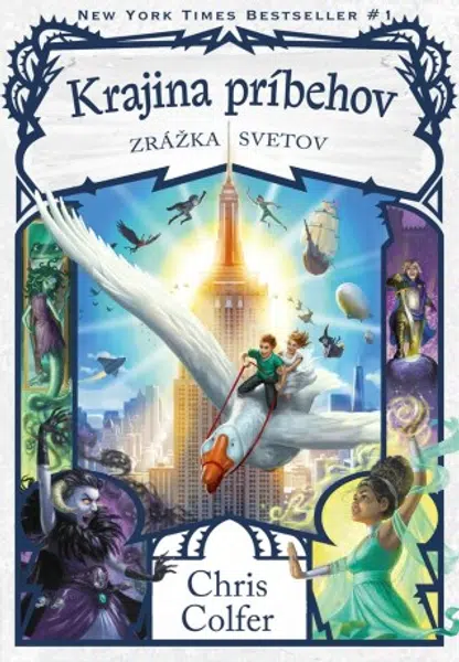 Krajina príbehov - Zrážka svetov - Chris Colfer - e-kniha