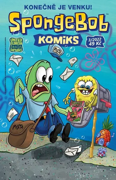 SpongeBob komiks 3/2022 - Konečně je venku!