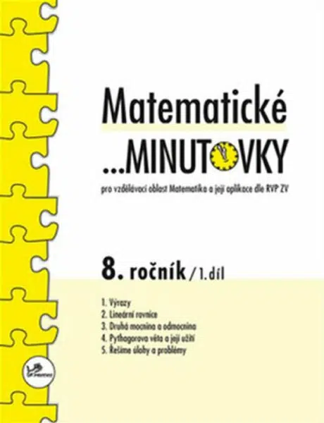 Matematické minutovky pro 8. ročník / 1. díl - Miroslav Hricz