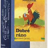 Dobré ráno (čaj bio, bylinný, porcovaný, 27 g)