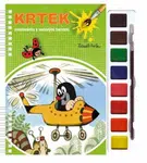 Krtek 2 omalovánka s vodovými barvami - Zdeněk Miler