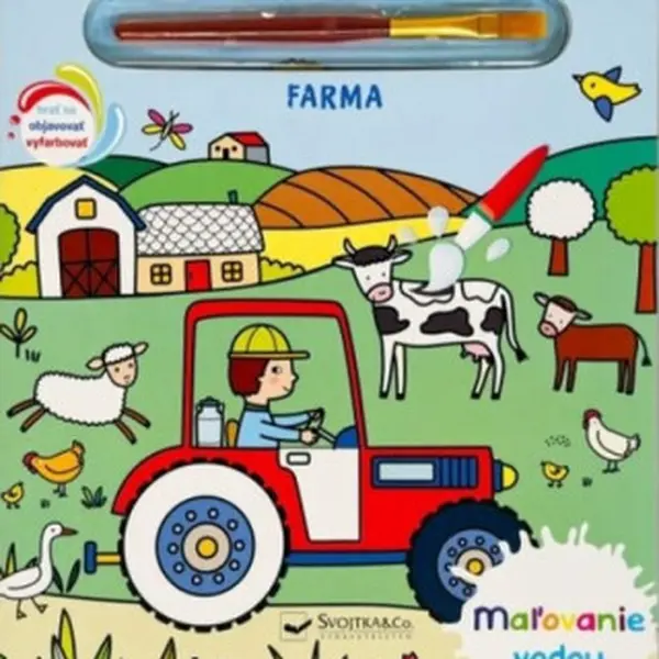 Maľovanie vodou Farma