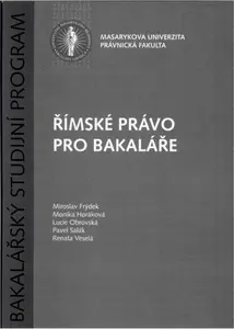 Římské právo pro bakaláře