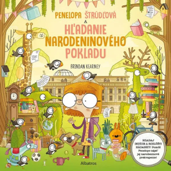 Penelopa Štrúdľová a hľadanie narodeninového pokladu - Brendan Kearney