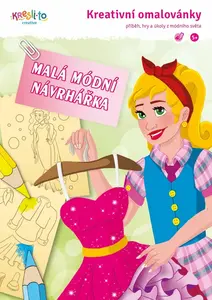 Kreativní omalovánky - Malá modní návrhářka - Valentina Montevecchi