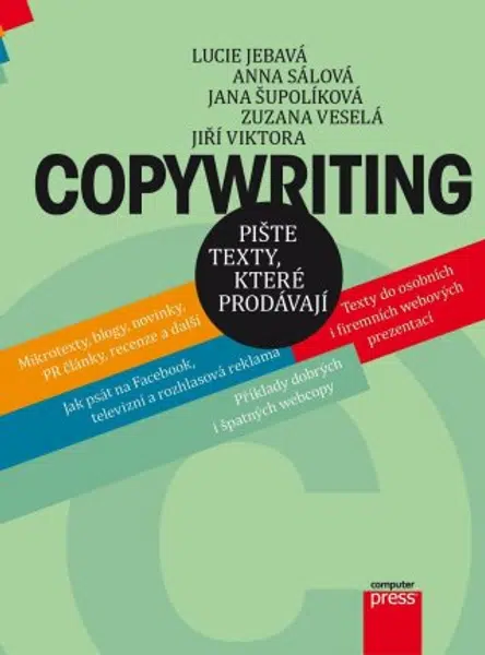 Copywriting - Anna Sálová, Jiří Viktora, Lucie Jebavá, Jana Šupolíková, Zuzana Veselá - e-kniha