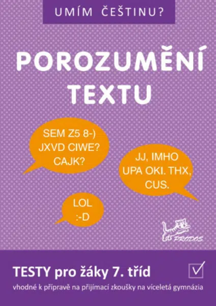 Umím češtinu? - Porozumění textu 7 - Hana Mikulenková, Mgr. Jiří Jurečka, Jana Čermáková