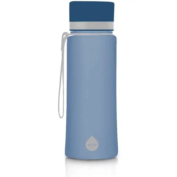 Equa Plain fľaša na vodu farba Midnight 600 ml