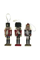 Závěsná dekorace Affek Design Louskáček 11 cm 3-pack více barev