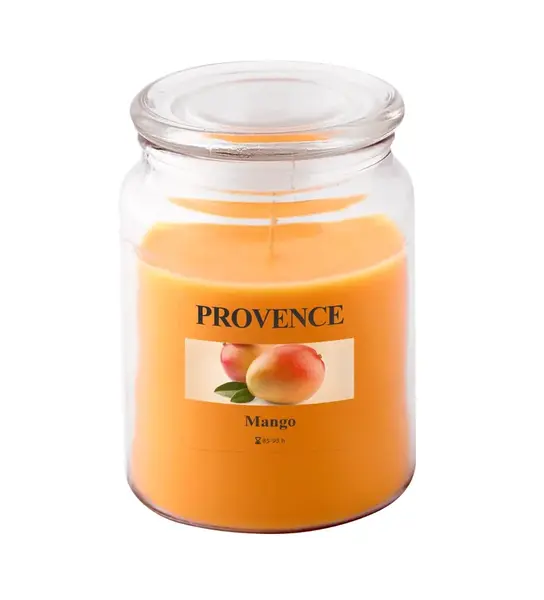 Provence Svíčka ve skle s víčkem Mango 510 g