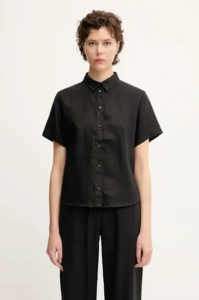 Lněná košile Samsoe Samsoe MINA