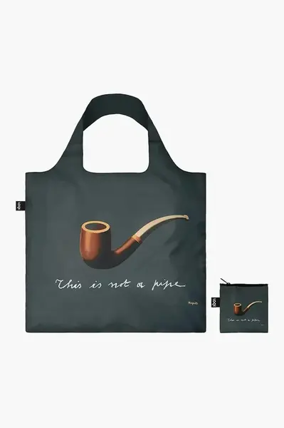 Příruční taška LOQI by Rene Margitte 50 x 42 cm