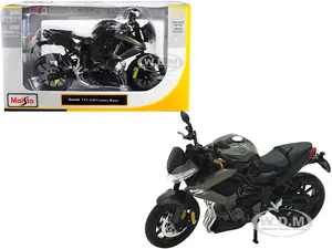 Benelli TNT 1130 Century Racer Gray 1/12 Diecast Motorcycle Model by Maisto