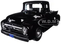 1956 Ford F-100 Pickup Truck Black 1/24 Diecast Model by Motormax