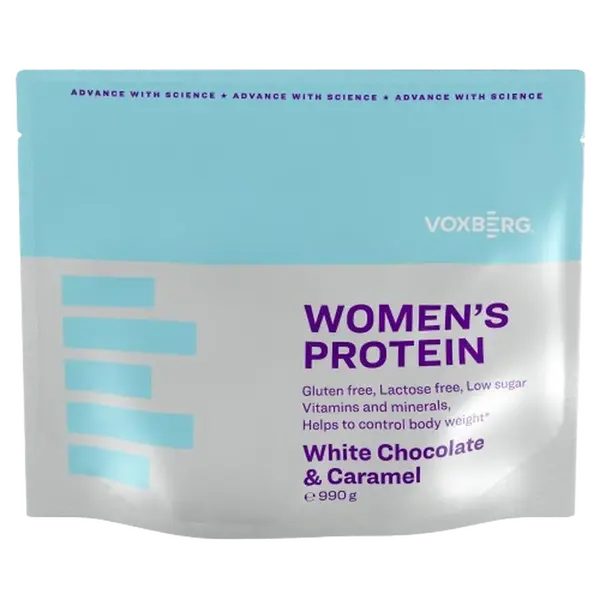 VOXBERG Women's Protein Bílá Čokoláda & Karamel 990 g