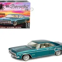 Level 4 Model Kit 1966 Chevrolet Impala SS 396 2-in-1 Kit 1/25 Scale Model by Revell