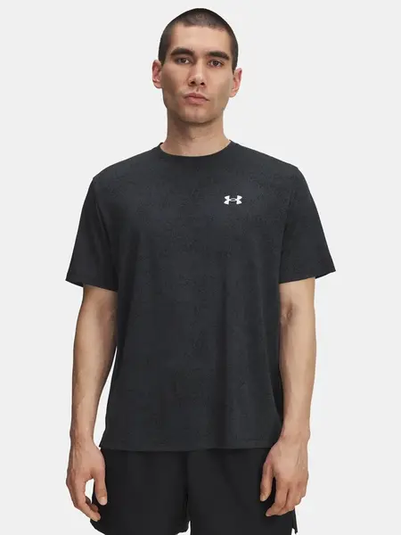 Pánské tričko Under Armour UA Tech Tee Pixelate-BLK - Pánské