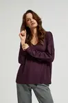 Marisse Women's Sweater Z-Sw-4561 D.Violet