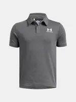Chlapecké tričko Under Armour UA B Icon Polo-GRY - Kluci