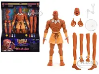 Dhalsim 6" Moveable Figure with Alternate Head and Limbs "Ultra Street Fighter II The Final Challengers" (2017) Video Game Model by Jada
