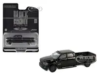 2024 Ram 2500 Laramie Pickup Truck Black "Black Bandit" Series 29 1/64 Diecast Model Car by Greenlight