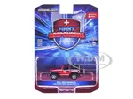 2011 Jeep Wrangler "Volusia County Florida Beach Safety Ocean Rescue Lifeguard/EMT" Red with White Stripes "First Responders" Series 2 1/64 Diecast M
