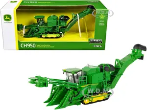 John Deere CH950 Sugar Cane Harvester Green "Prestige Collection" 1/64 Diecast Model by ERTL TOMY
