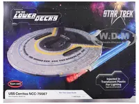 Skill 2 Model Kit USS Cerritos NCC-75567 Spacecraft "Star Trek Lower Decks" (2020-2024) TV Series 1/1400 Scale Model by Polar Lights