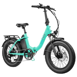 Magicycle Jaguarundi 2.0 Torque Sensor Folding Electric Bike Aqua Blue