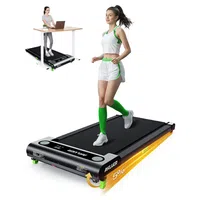 Akluer 480L-A Walking Pad with Incline 2.5HP Under Desk Treadmill with Remote Control LED Display 330lbs Max Capacity
