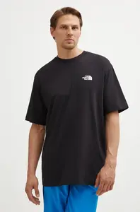 Bavlněné tričko The North Face M S/S Essential Oversize Tee