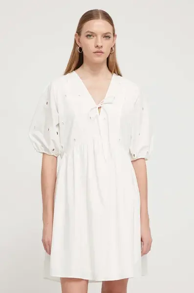 Desigual Bavlněné šaty Desigual LOMBARD