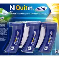 Niquitin mini 4 mg 3x20 lisovaných pastilek