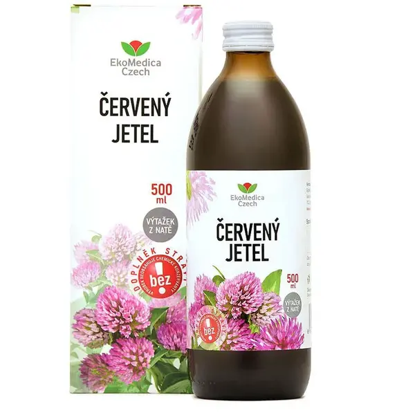 Ekomedica Červený jetel výtažek z natě 500 ml