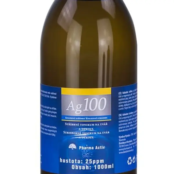 Pharma Activ Koloidní stříbro Ag.100 25 ppm 1000 ml