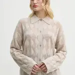 Kardigan se lněnou směsí AERON TAMARA