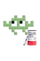 DIY sada - pixelová mozaika Pixel Corner Corner Little Alien zelená barva