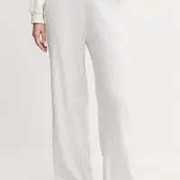 Kalhoty Abercrombie & Fitch šedá barva, KI147-4085