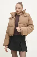 Bunda Answear.LAB dámská, hnědá barva, zimní