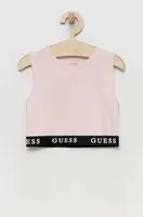 Dětský top Guess růžová barva