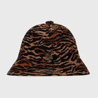 Klobouk Kangol hnědá barva, K3411.TT263-TT263