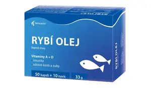 Noventis Rybí olej 50+10 kapslí