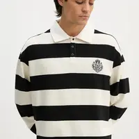 Bavlněné tričko s dlouhým rukávem The Kooples